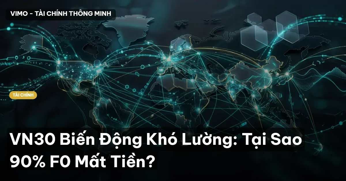 VN30 Biến Động Khó Lường: Tại Sao 90% F0 Mất Tiền?