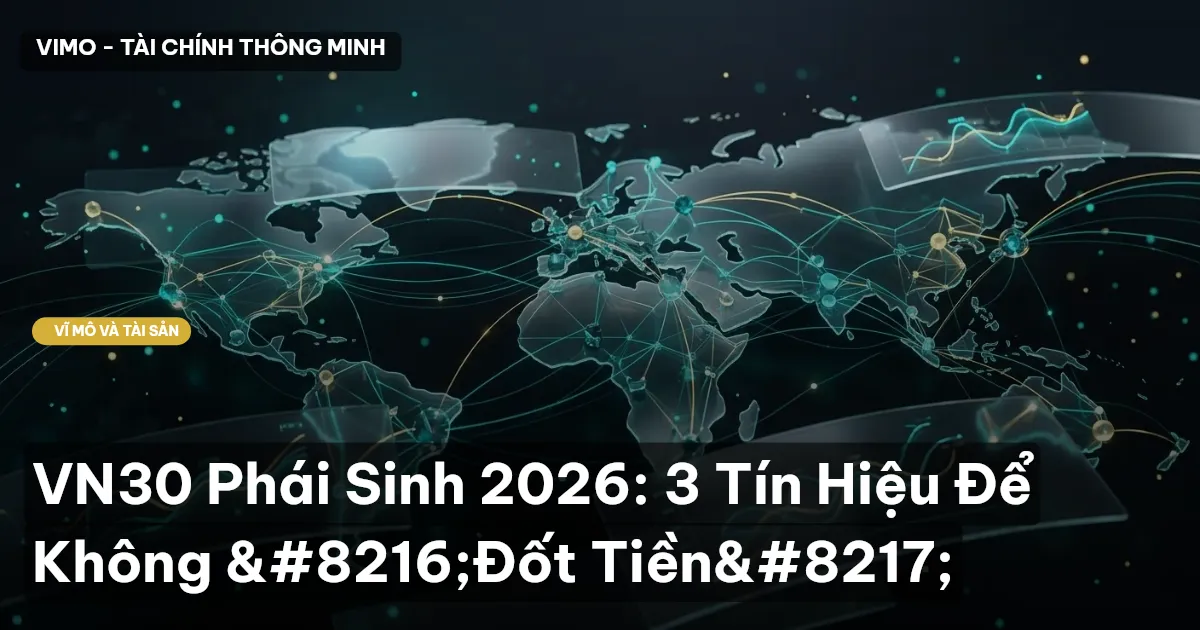 VN30 Phái Sinh 2026: 3 Tín Hiệu Để Không ‘Đốt Tiền’