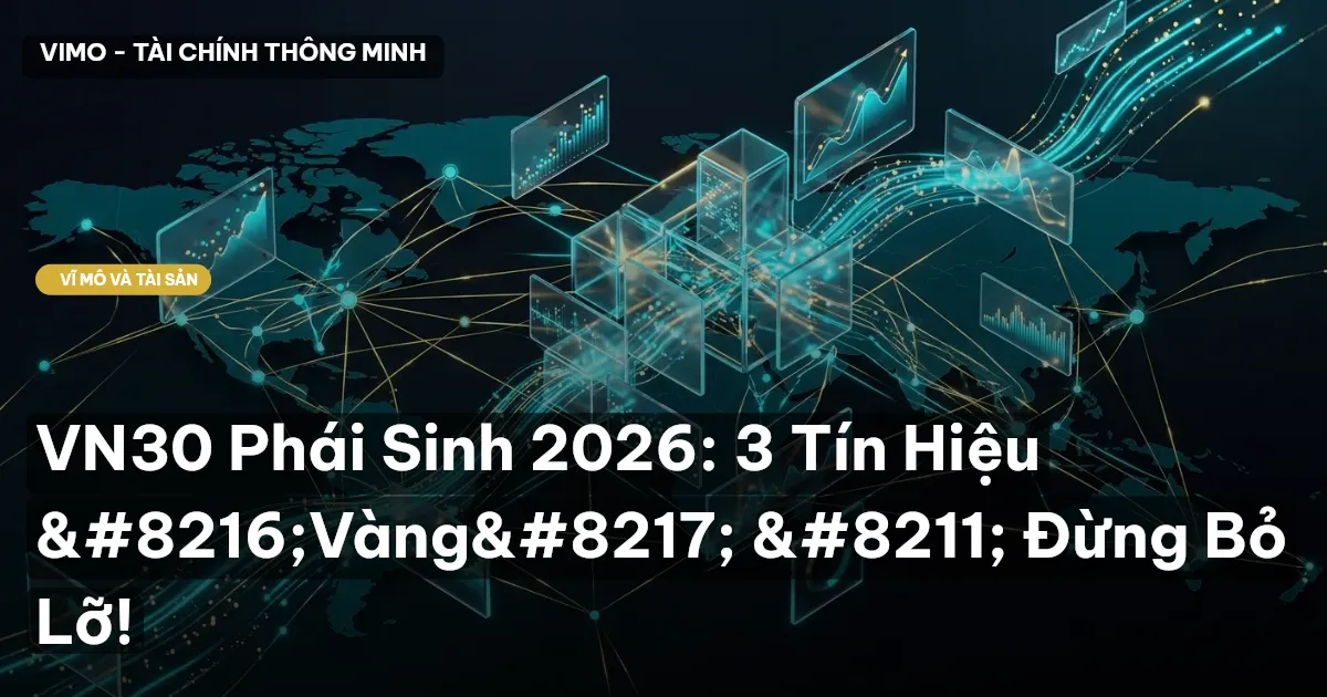 VN30 Phái Sinh 2026: 3 Tín Hiệu ‘Vàng’ – Đừng Bỏ Lỡ!
