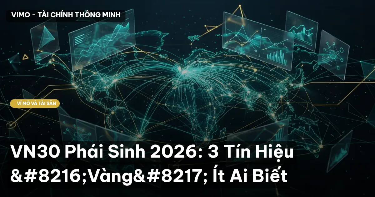 VN30 Phái Sinh 2026: 3 Tín Hiệu ‘Vàng’ Ít Ai Biết