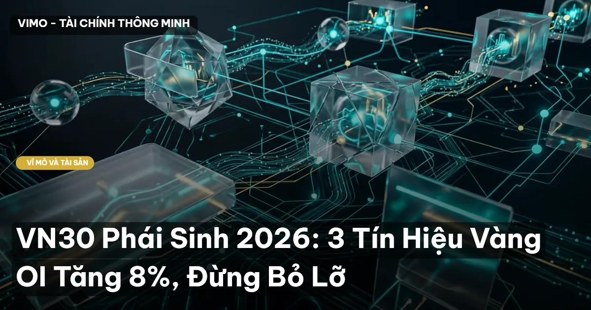 VN30 Phái Sinh 2026: 3 Tín Hiệu Vàng OI Tăng 8%, Đừng Bỏ Lỡ
