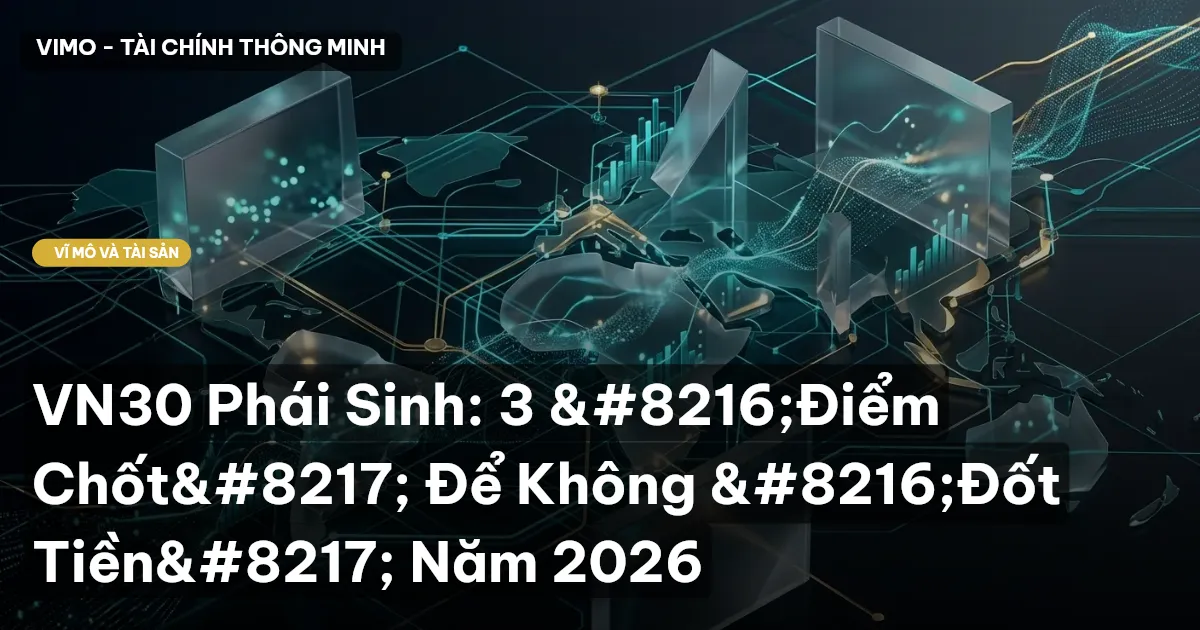VN30 Phái Sinh: 3 ‘Điểm Chốt’ Để Không ‘Đốt Tiền’ Năm 2026