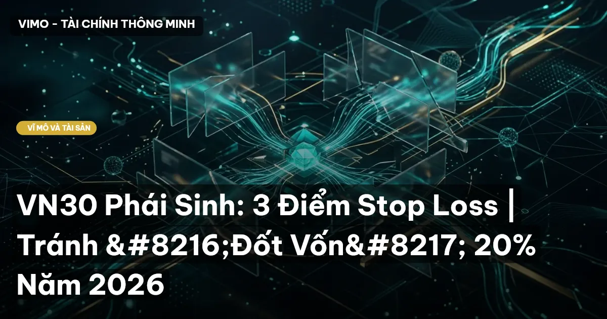VN30 Phái Sinh: 3 Điểm Stop Loss | Tránh ‘Đốt Vốn’ 20% Năm 2026