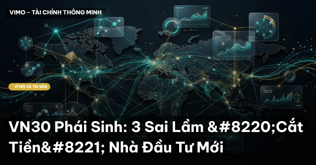 VN30 Phái Sinh: 3 Sai Lầm “Cắt Tiền” Nhà Đầu Tư Mới