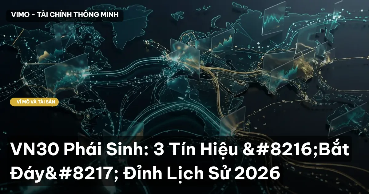 VN30 Phái Sinh: 3 Tín Hiệu ‘Bắt Đáy’ Đỉnh Lịch Sử 2026