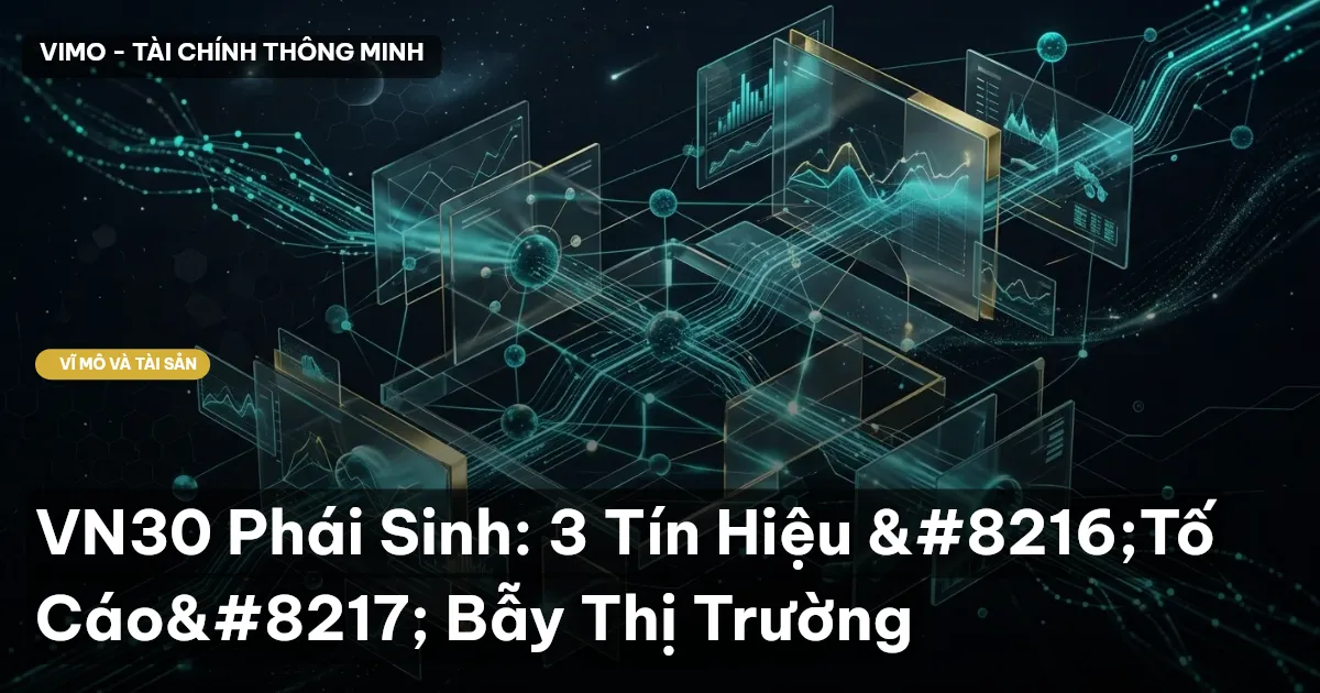 VN30 Phái Sinh: 3 Tín Hiệu ‘Tố Cáo’ Bẫy Thị Trường