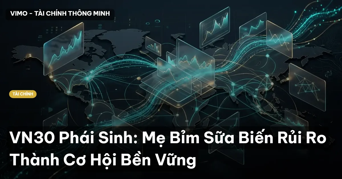 VN30 Phái Sinh: Mẹ Bỉm Sữa Biến Rủi Ro Thành Cơ Hội Bền Vững
