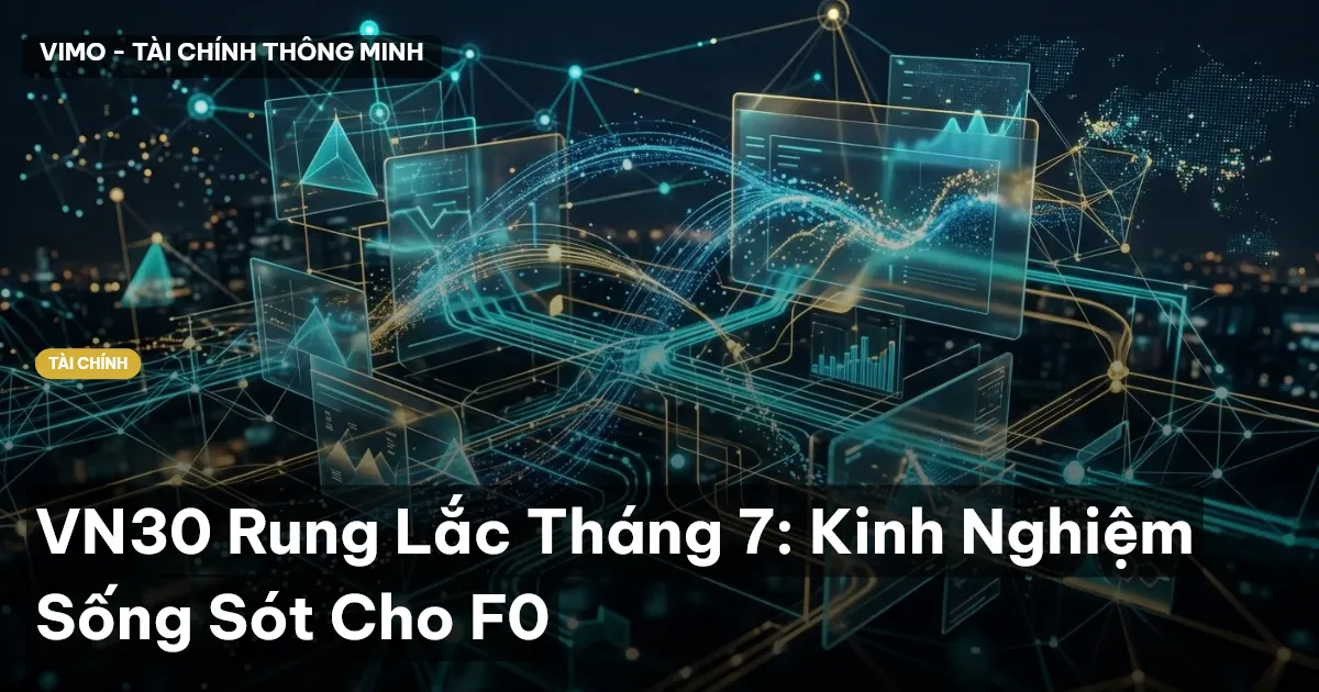 VN30 Rung Lắc Tháng 7: Kinh Nghiệm Sống Sót Cho F0