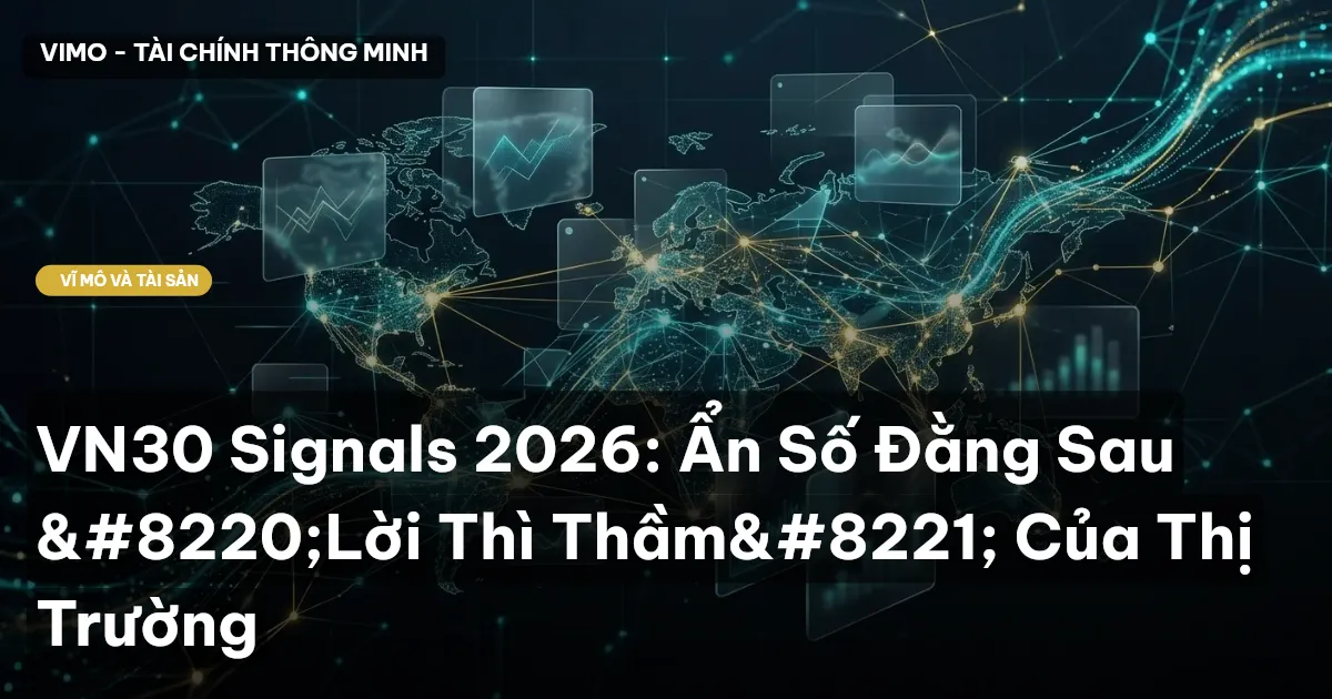 VN30 Signals 2026: Ẩn Số Đằng Sau “Lời Thì Thầm” Của Thị Trường