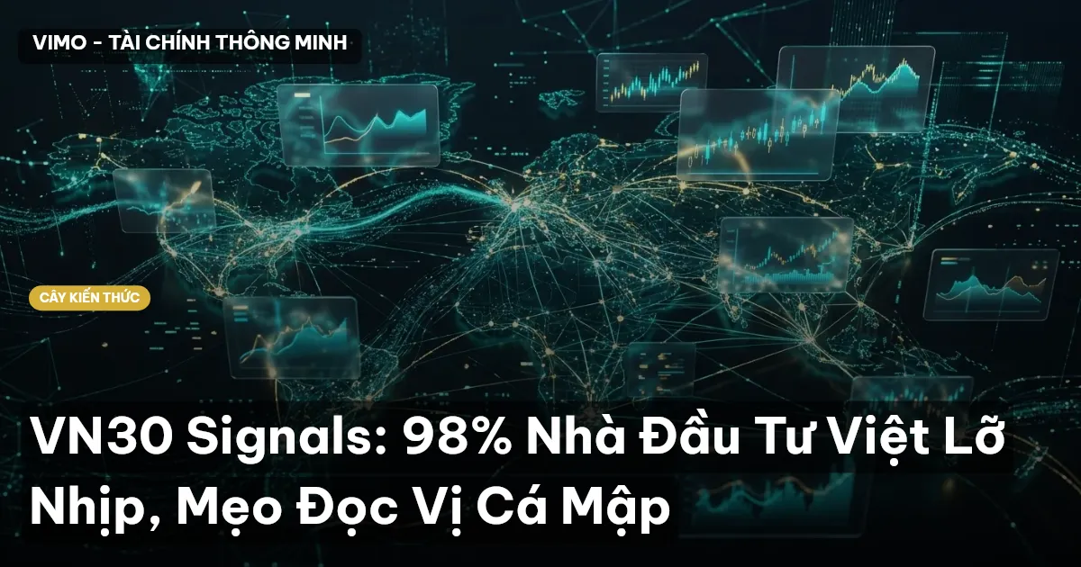 VN30 Signals: 98% Nhà Đầu Tư Việt Lỡ Nhịp, Mẹo Đọc Vị Cá Mập