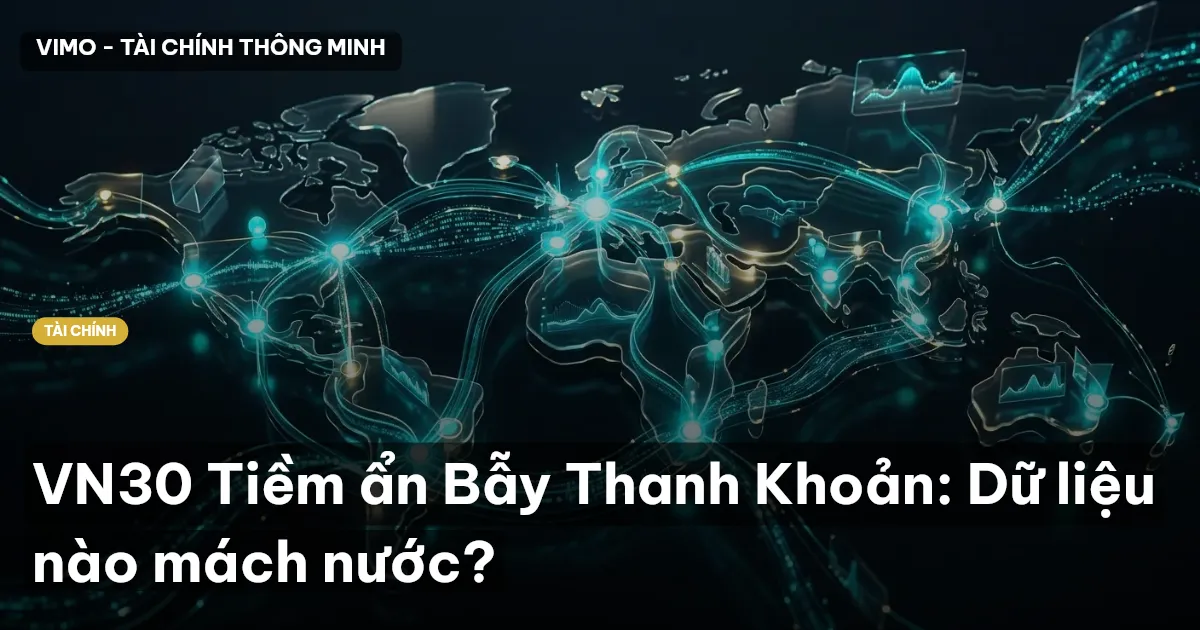 VN30 Tiềm ẩn Bẫy Thanh Khoản: Dữ liệu nào mách nước?