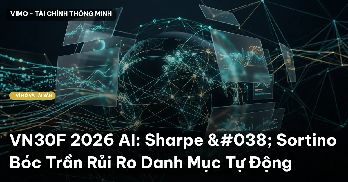 VN30F 2026 AI: Sharpe & Sortino Bóc Trần Rủi Ro Danh Mục Tự Động