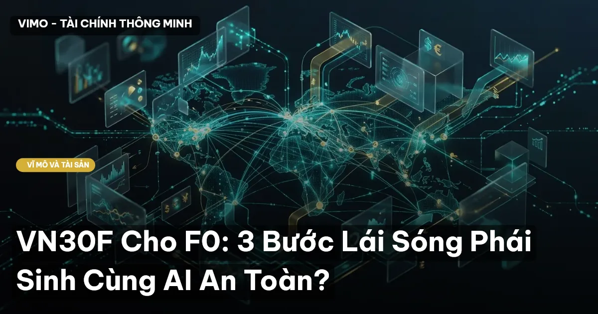 VN30F Cho F0: 3 Bước Lái Sóng Phái Sinh Cùng AI An Toàn?