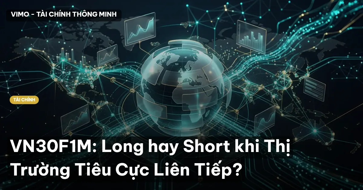 VN30F1M: Long hay Short khi Thị Trường Tiêu Cực Liên Tiếp?