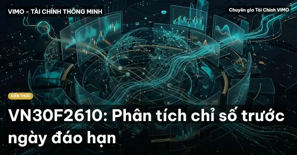 VN30F2610: Phân tích chỉ số trước ngày đáo hạn