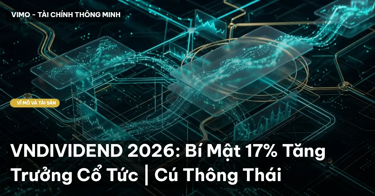 VNDIVIDEND 2026: Bí Mật 17% Tăng Trưởng Cổ Tức | Cú Thông Thái