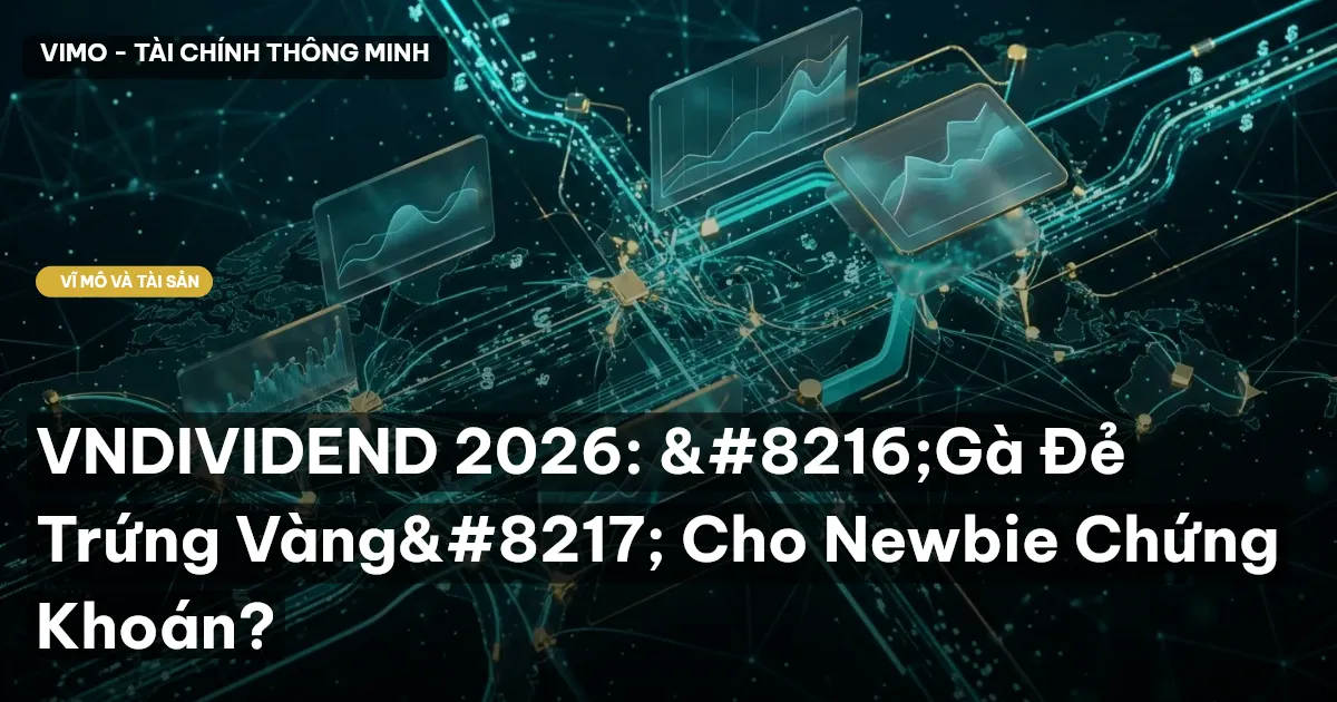 VNDIVIDEND 2026: ‘Gà Đẻ Trứng Vàng’ Cho Newbie Chứng Khoán?