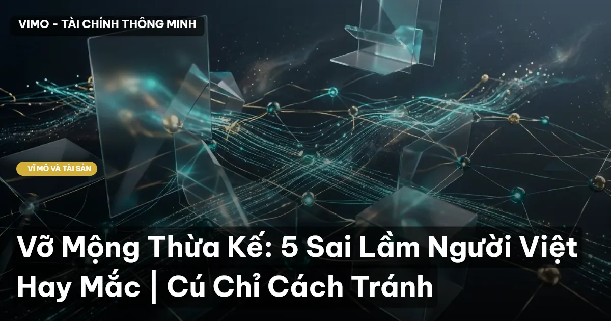 Vỡ Mộng Thừa Kế: 5 Sai Lầm Người Việt Hay Mắc | Cú Chỉ Cách Tránh