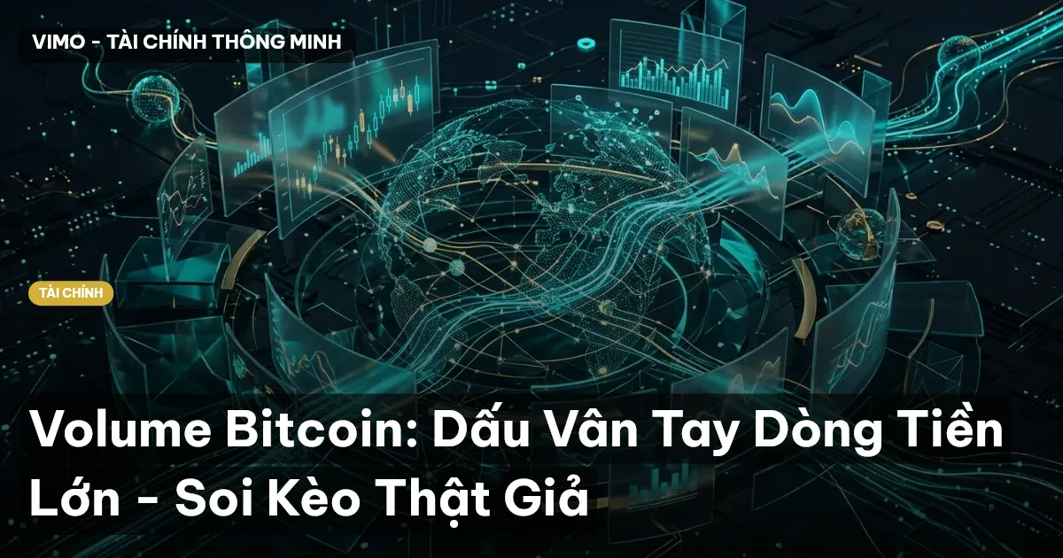 Volume Bitcoin: Dấu Vân Tay Dòng Tiền Lớn - Soi Kèo Thật Giả