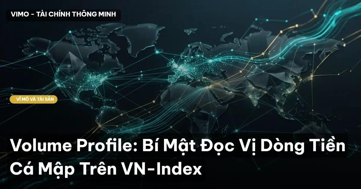 Volume Profile: Bí Mật Đọc Vị Dòng Tiền Cá Mập Trên VN-Index
