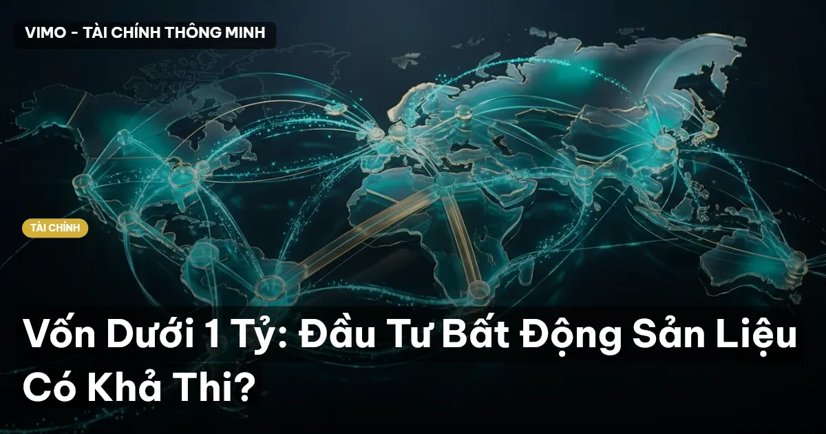 Vốn Dưới 1 Tỷ: Đầu Tư Bất Động Sản Liệu Có Khả Thi?
