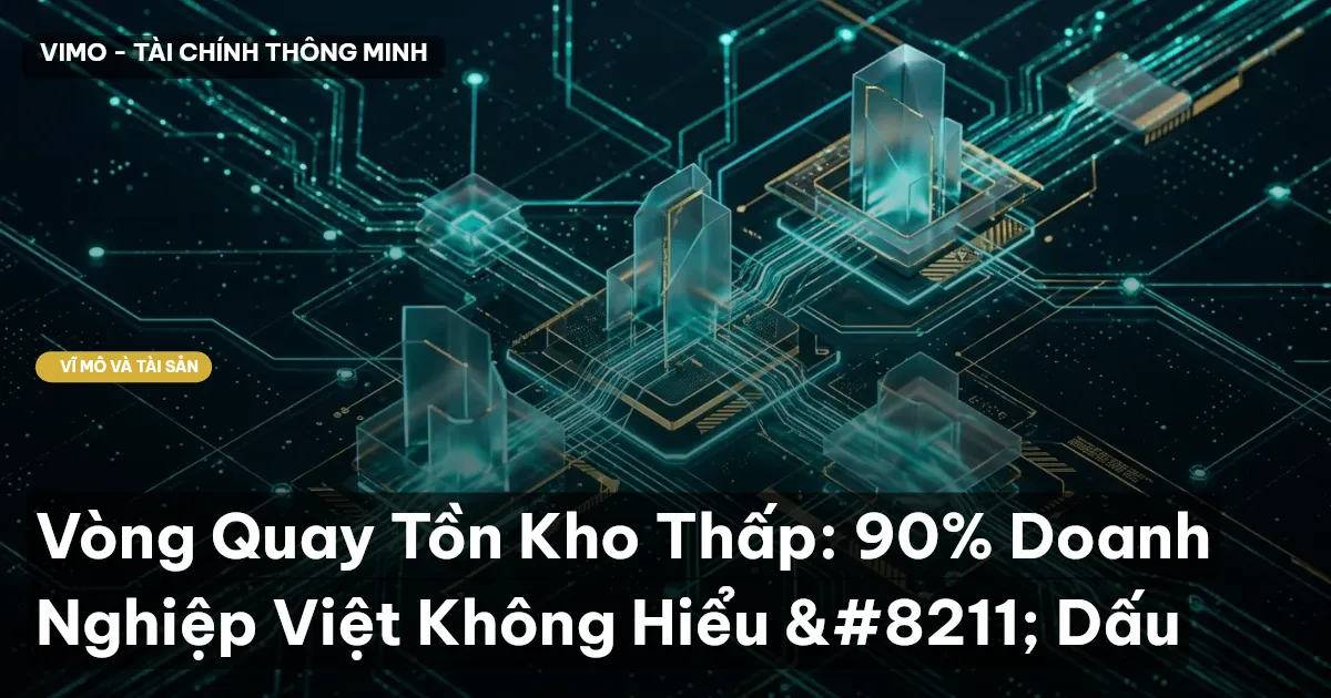 Vòng Quay Tồn Kho Thấp: 90% Doanh Nghiệp Việt Không Hiểu – Dấu