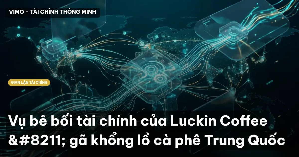 Vụ bê bối tài chính của Luckin Coffee