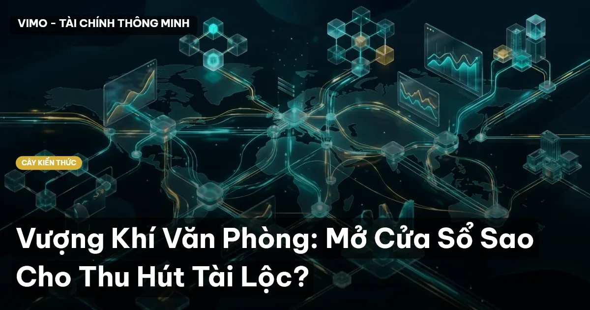 Vượng Khí Văn Phòng: Mở Cửa Sổ Sao Cho Thu Hút Tài Lộc?