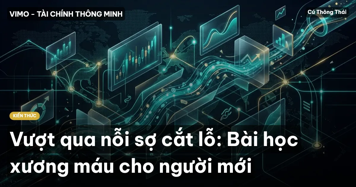 Vượt qua nỗi sợ cắt lỗ: Bài học xương máu cho người mới