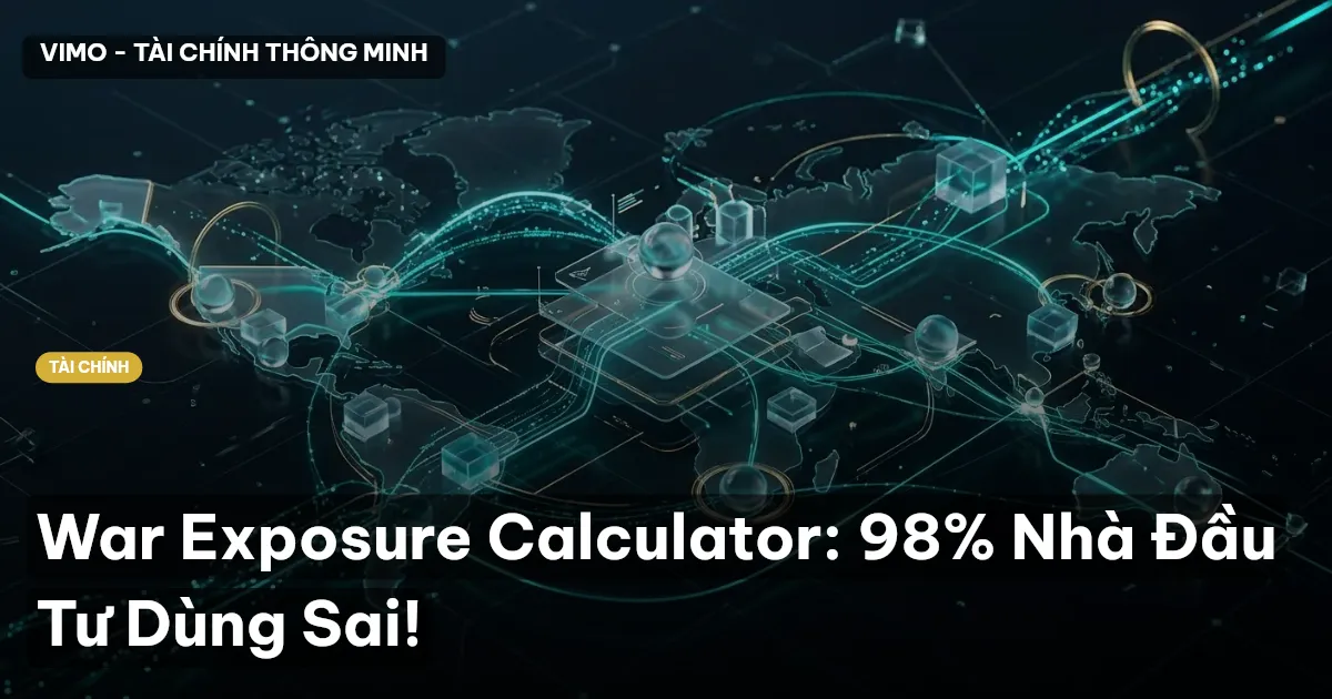 War Exposure Calculator: 98% Nhà Đầu Tư Dùng Sai!