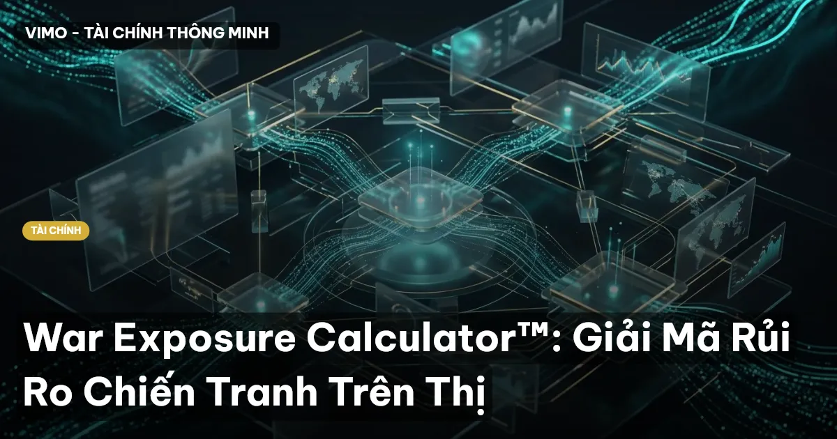 War Exposure Calculator™: Giải Mã Rủi Ro Chiến Tranh Trên Thị