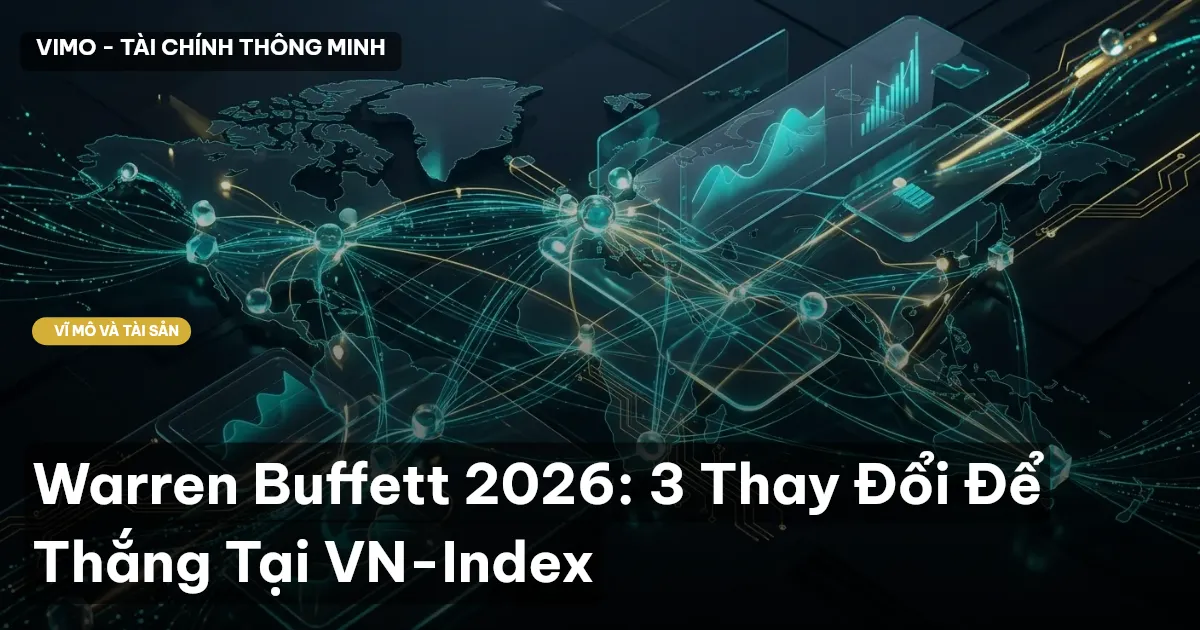 Warren Buffett 2026: 3 Thay Đổi Để Thắng Tại VN-Index