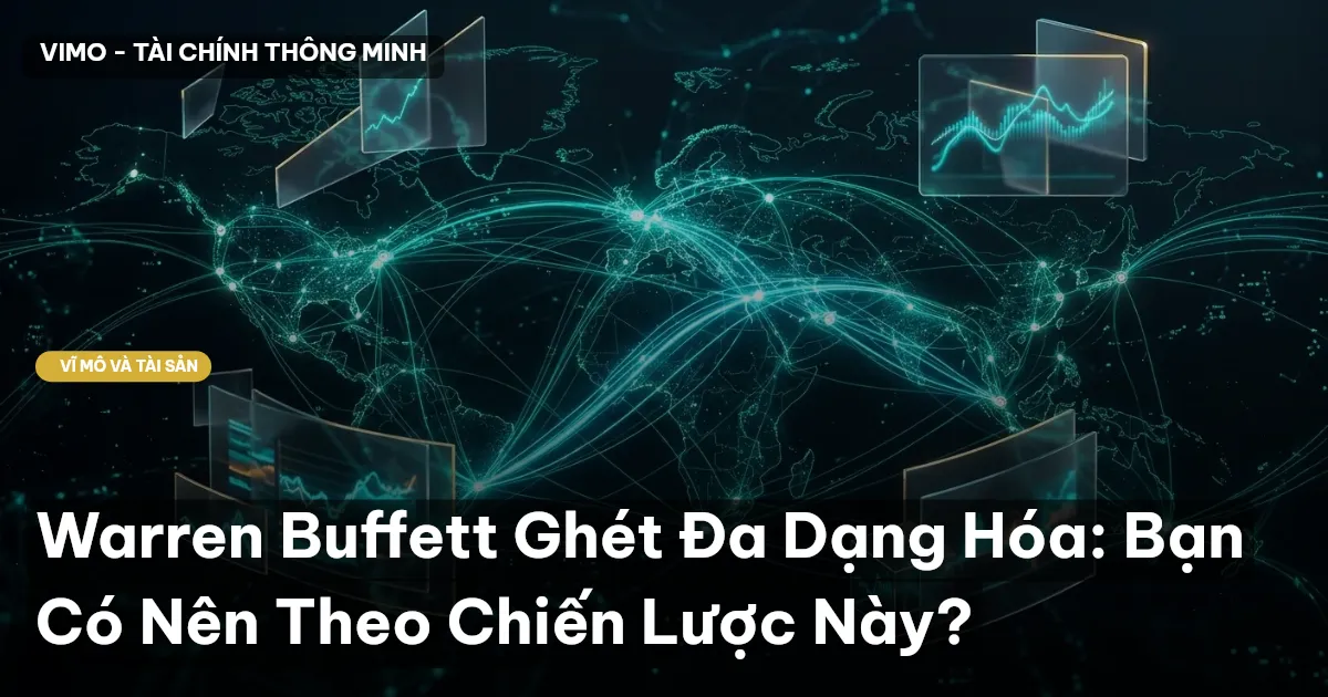 Warren Buffett Ghét Đa Dạng Hóa: Bạn Có Nên Theo Chiến Lược Này?