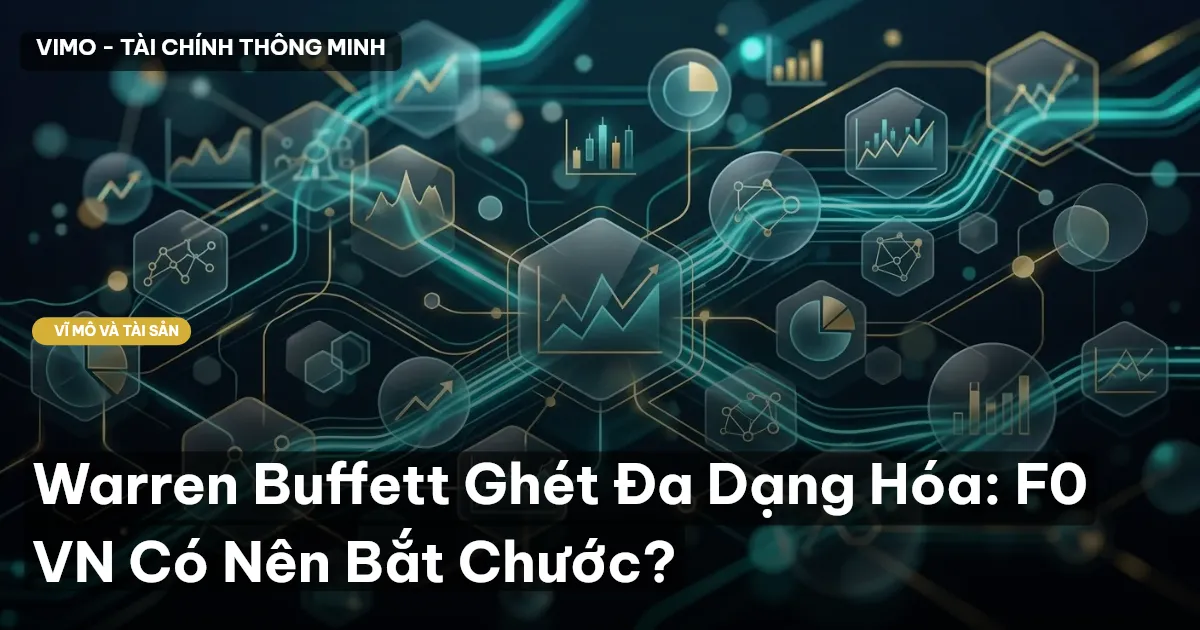 Warren Buffett Ghét Đa Dạng Hóa: F0 VN Có Nên Bắt Chước?