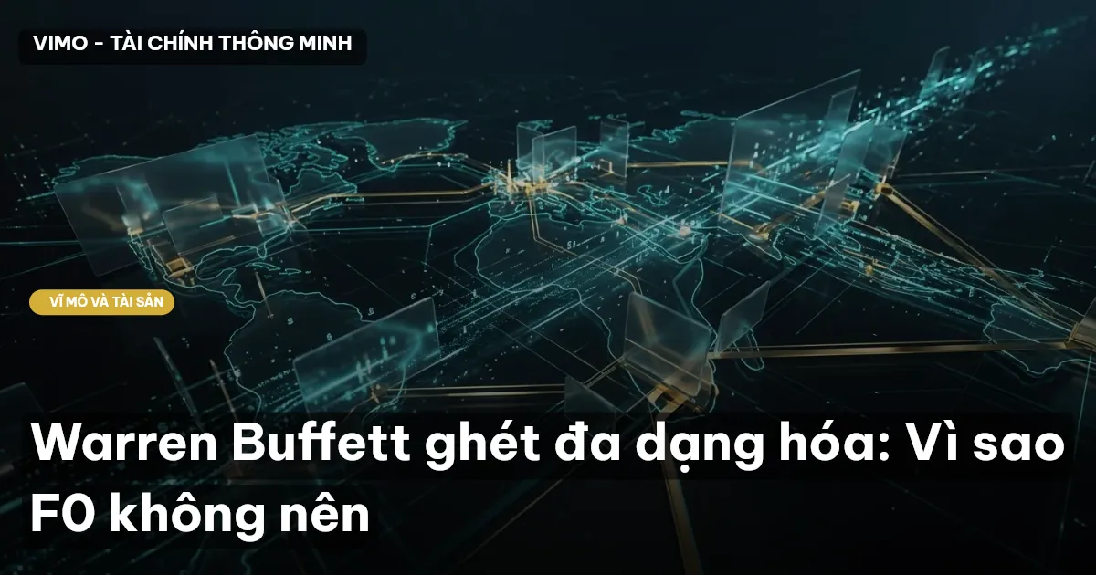Warren Buffett ghét đa dạng hóa: Vì sao F0 không nên