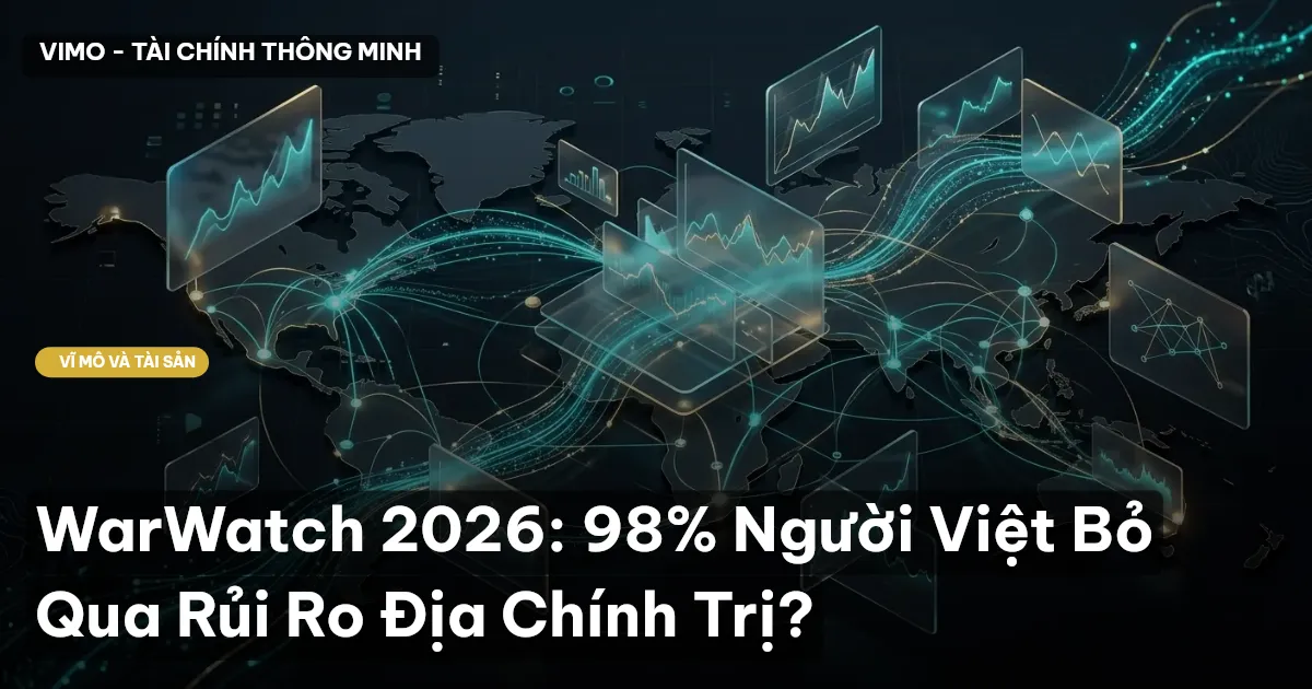 WarWatch 2026: 98% Người Việt Bỏ Qua Rủi Ro Địa Chính Trị?