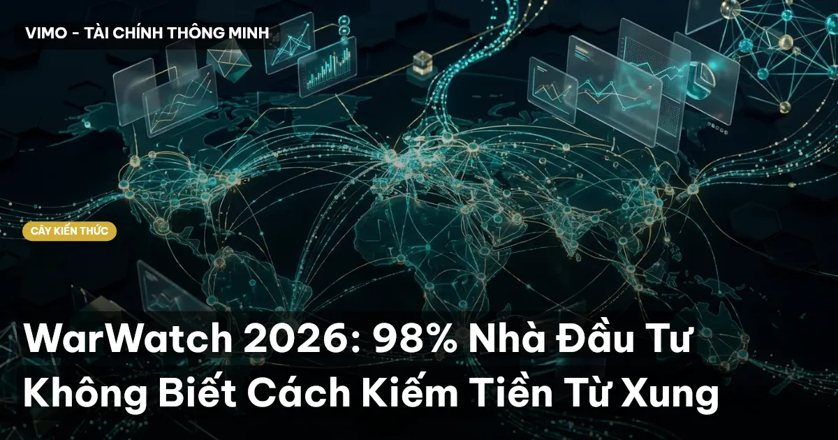 WarWatch 2026: 98% Nhà Đầu Tư Không Biết Cách Kiếm Tiền Từ Xung