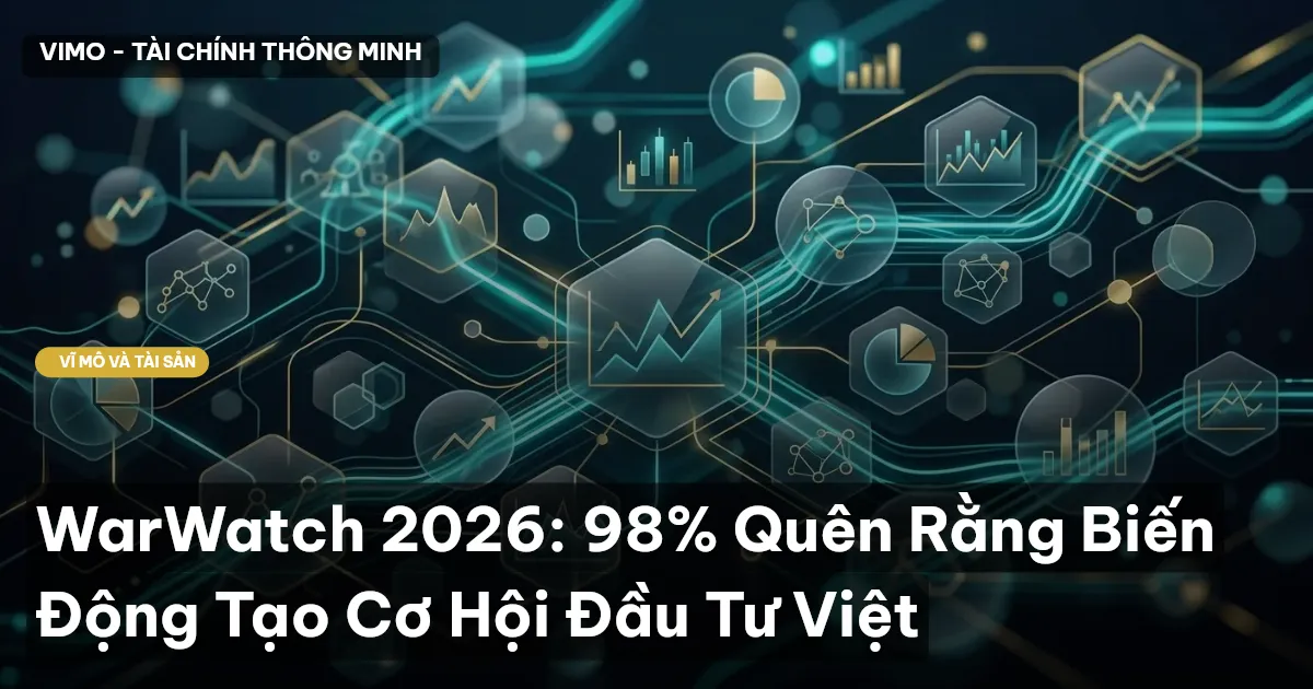 WarWatch 2026: 98% Quên Rằng Biến Động Tạo Cơ Hội Đầu Tư Việt