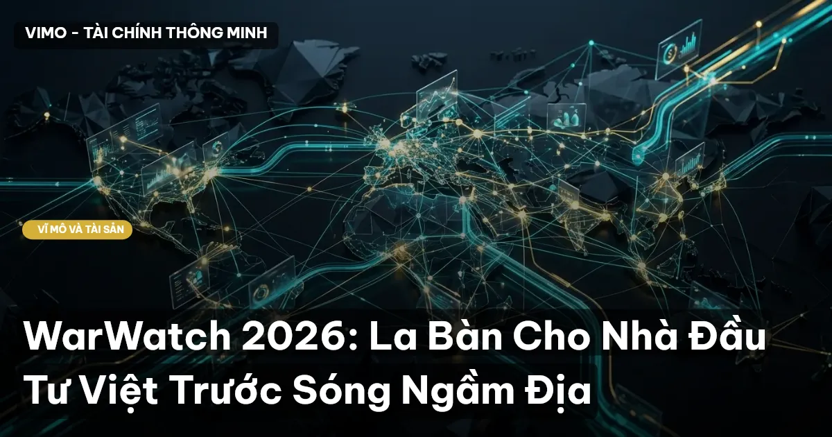 WarWatch 2026: La Bàn Cho Nhà Đầu Tư Việt Trước Sóng Ngầm Địa