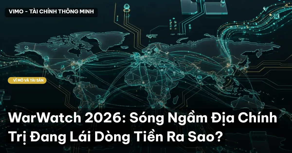WarWatch 2026: Sóng Ngầm Địa Chính Trị Đang Lái Dòng Tiền Ra Sao?