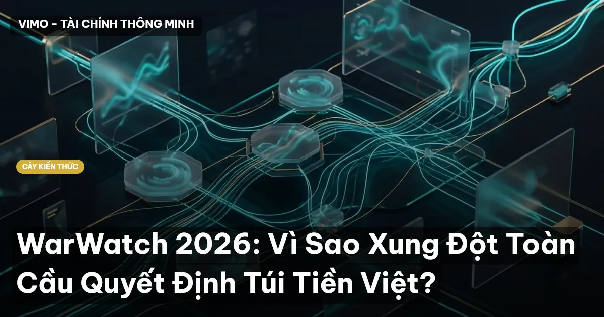 WarWatch 2026: Vì Sao Xung Đột Toàn Cầu Quyết Định Túi Tiền Việt?