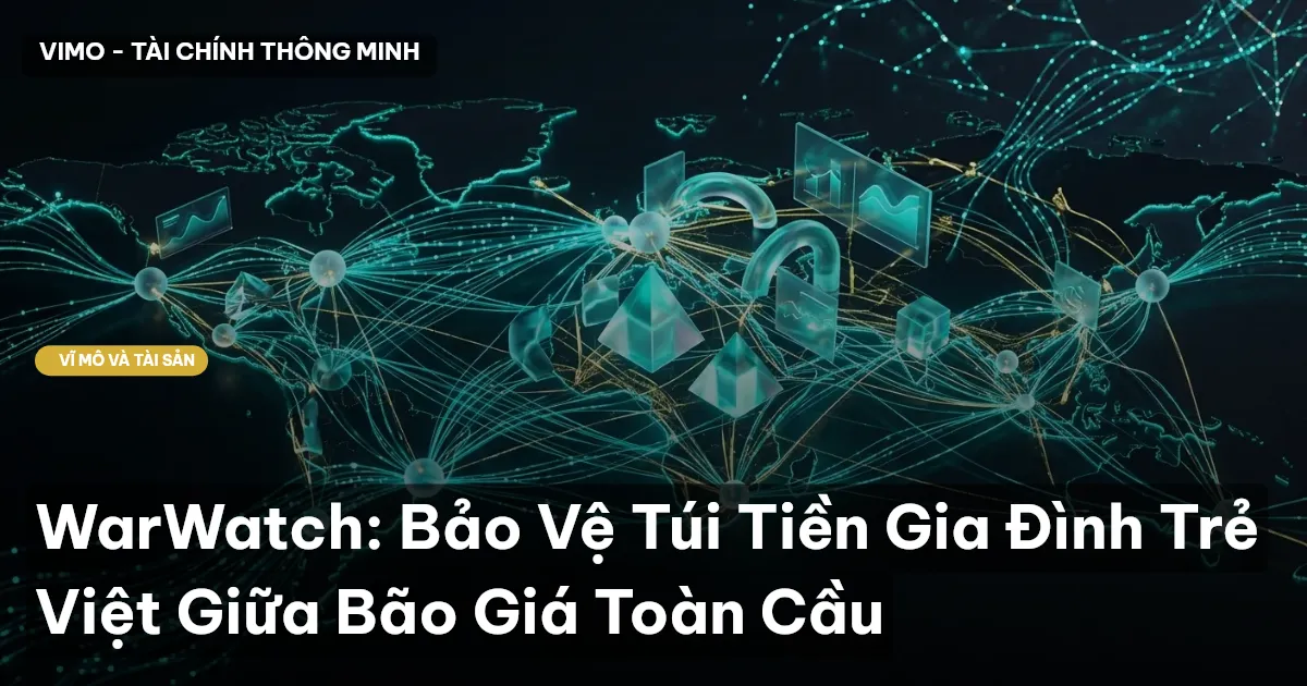 WarWatch: Bảo Vệ Túi Tiền Gia Đình Trẻ Việt Giữa Bão Giá Toàn Cầu