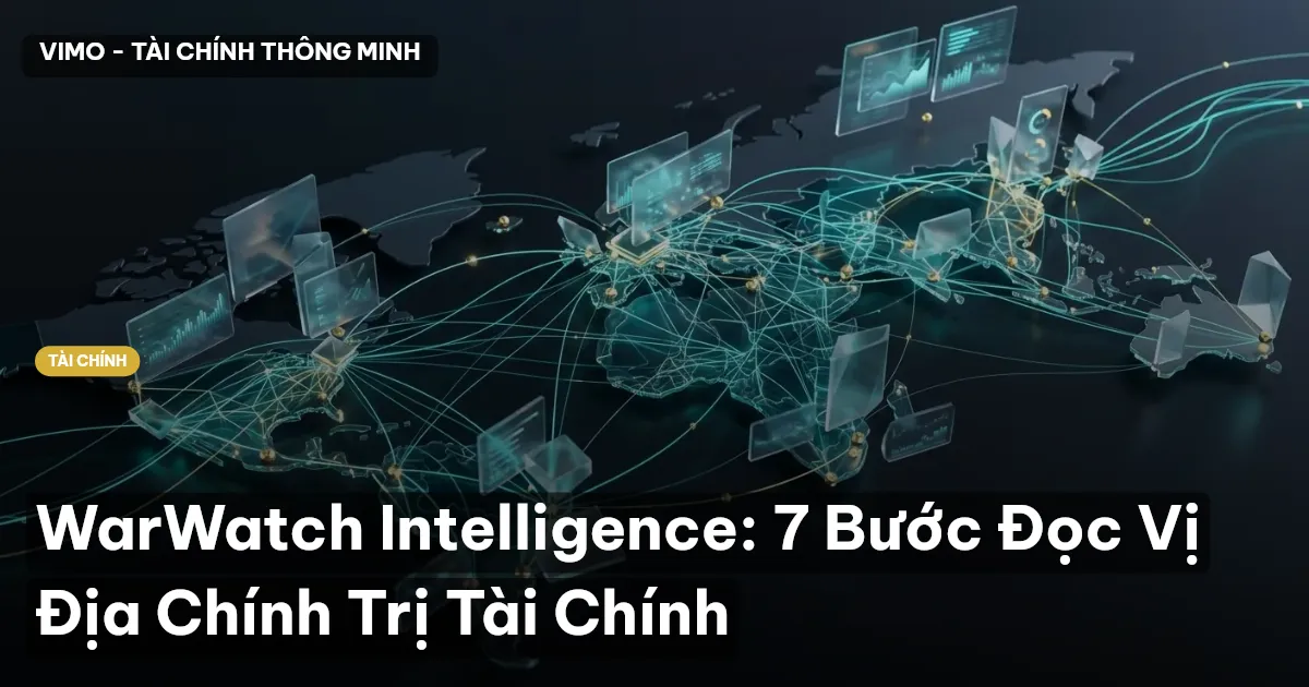 WarWatch Intelligence: 7 Bước Đọc Vị Địa Chính Trị Tài Chính