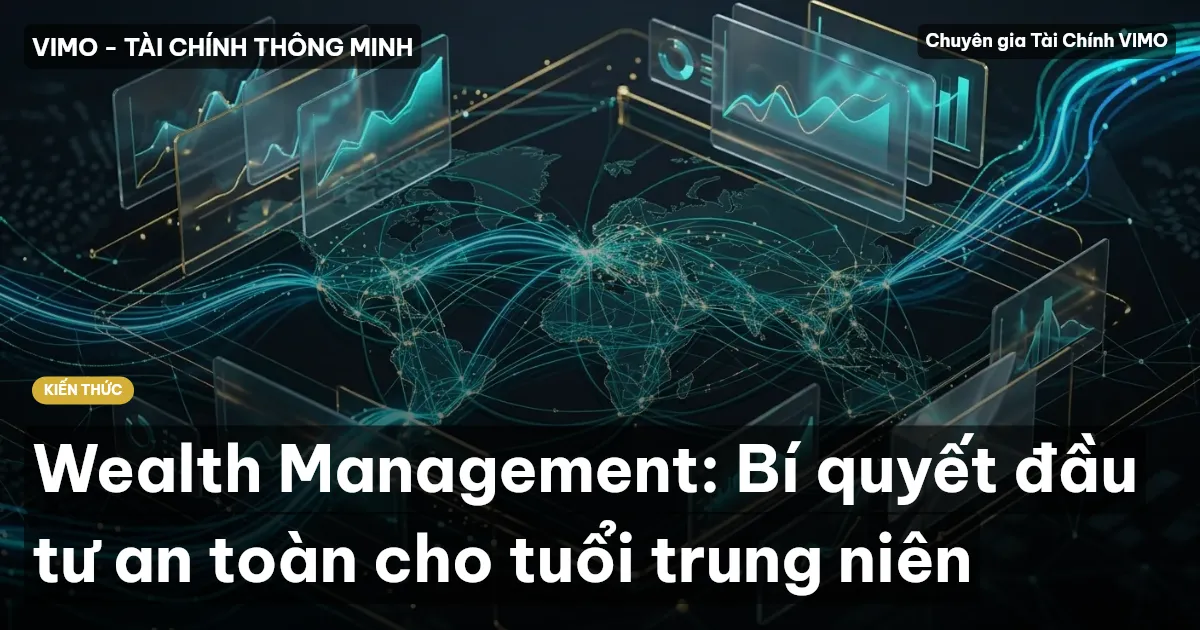 Wealth Management: Bí quyết đầu tư an toàn cho tuổi trung niên