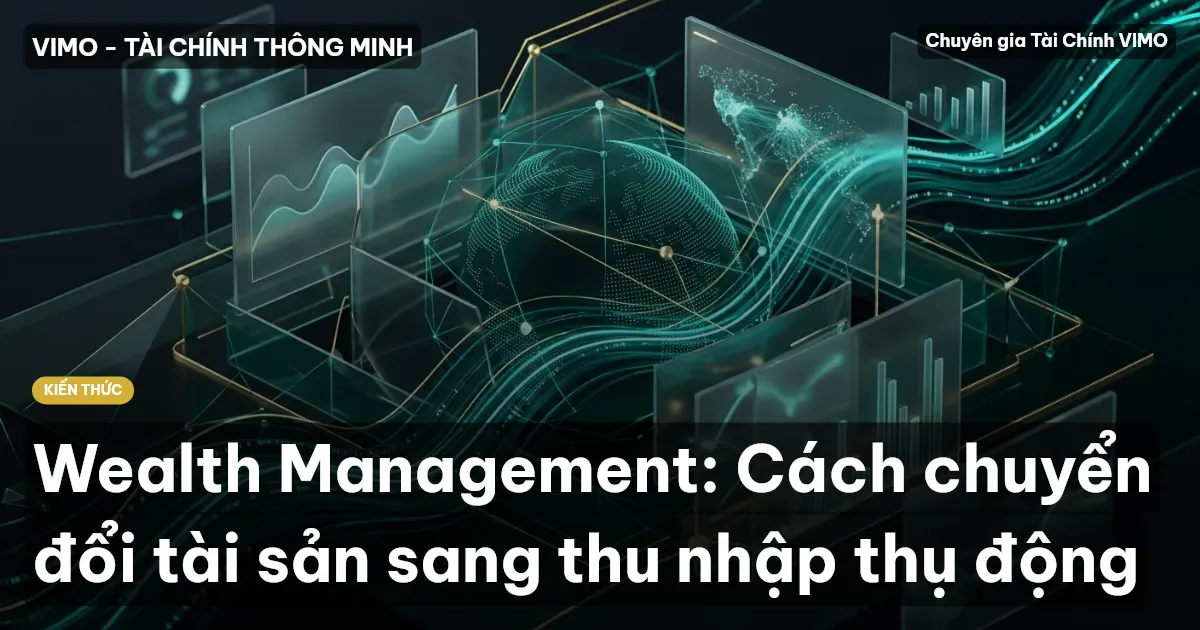 Wealth Management: Cách chuyển đổi tài sản sang thu nhập thụ động