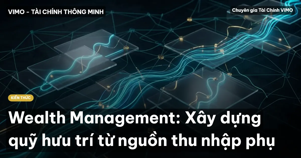 Wealth Management: Xây dựng quỹ hưu trí từ nguồn thu nhập phụ