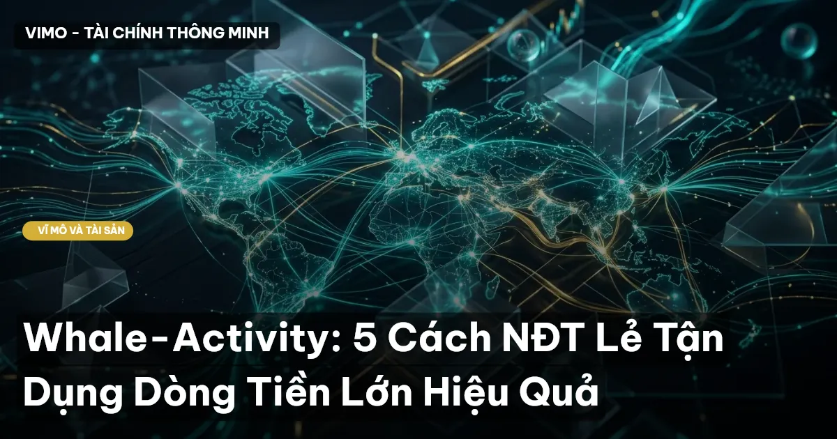 Whale-Activity: 5 Cách NĐT Lẻ Tận Dụng Dòng Tiền Lớn Hiệu Quả