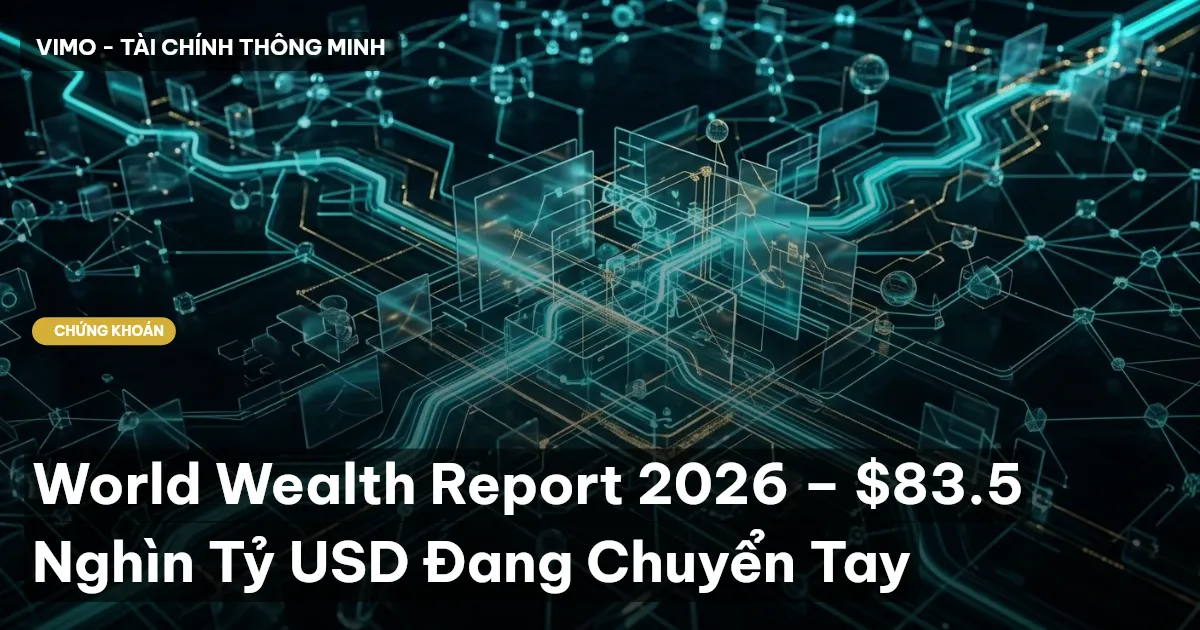World Wealth Report 2026 – $83.5 Nghìn Tỷ USD Đang Chuyển Tay