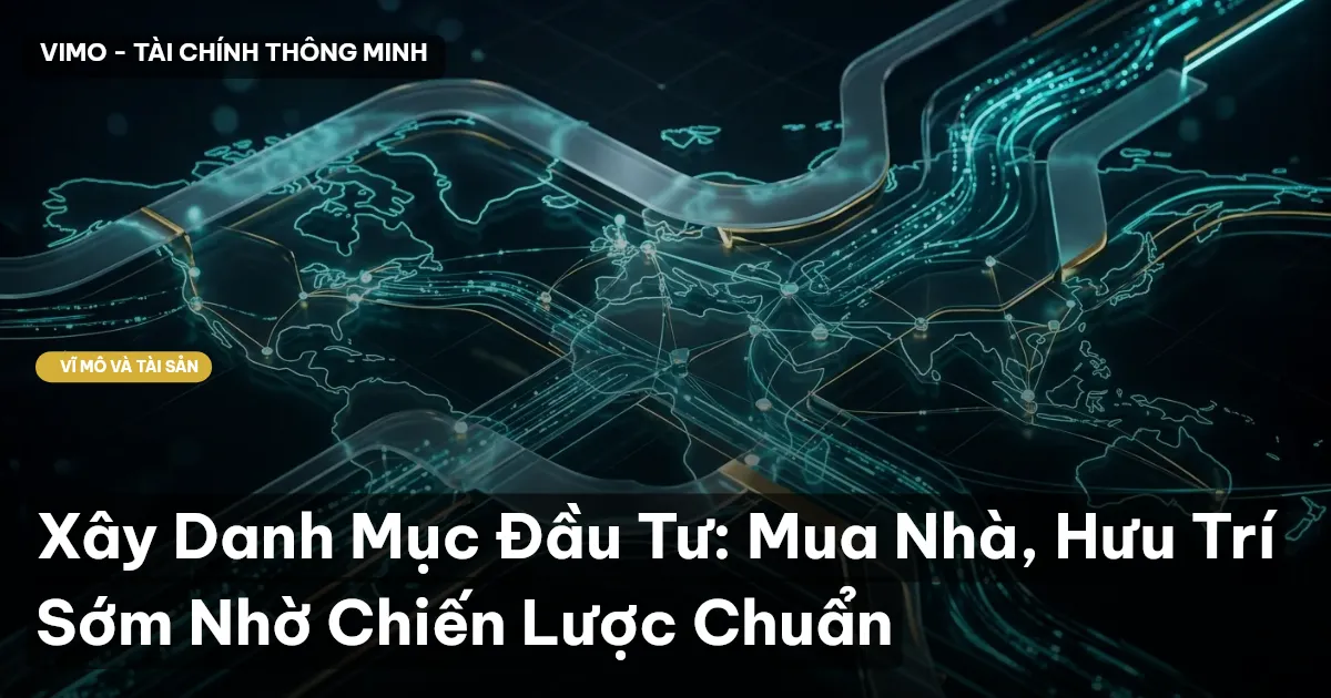 Xây Danh Mục Đầu Tư: Mua Nhà, Hưu Trí Sớm Nhờ Chiến Lược Chuẩn