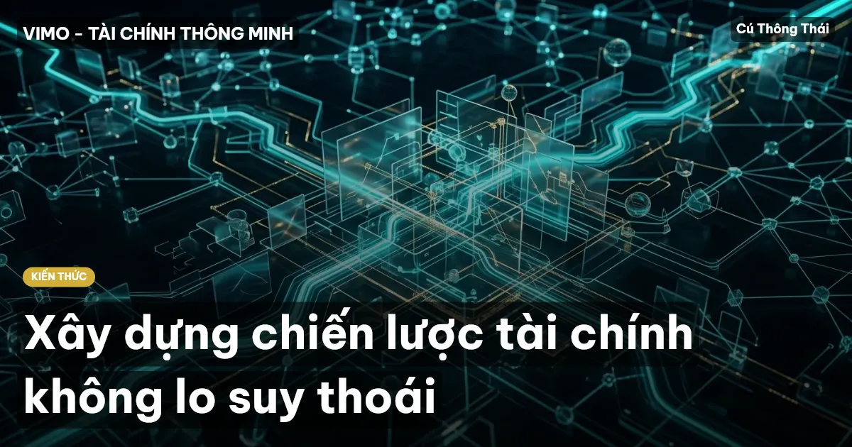 Xây dựng chiến lược tài chính không lo suy thoái